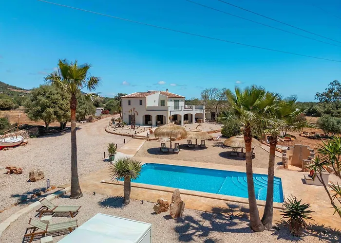 Traumhafte Finca - Es Camp Fora - Nahe Santanyi Mit Meerblick